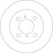 TRW | Bremsscheibe | DF4315 TRW | Bremsscheibe | DF4315