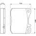 BOSCH | Bremsbelagsatz, Scheibenbremse | 0 986 463 412 BOSCH | Bremsbelagsatz, Scheibenbremse | 0 986 463 412