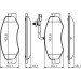 BOSCH | Bremsbelagsatz, Scheibenbremse | 0 986 494 499 BOSCH | Bremsbelagsatz, Scheibenbremse | 0 986 494 499