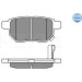 Meyle | Bremsbelagsatz, Scheibenbremse | 025 246 1015/W Meyle | Bremsbelagsatz, Scheibenbremse | 025 246 1015/W