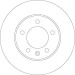 TRW | Bremsscheibe | DF6120 TRW | Bremsscheibe | DF6120