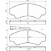 0 986 494 850 Bremsbelagsatz, Scheibenbremse