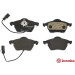 Brembo | Bremsbelagsatz, Scheibenbremse | P 85 085