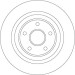 TRW | Bremsscheibe | DF4413BS