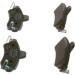 BOSCH | Bremsbelagsatz, Scheibenbremse | 0 986 424 744 BOSCH | Bremsbelagsatz, Scheibenbremse | 0 986 424 744