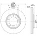 Hella | Bremsscheibe | 8DD 355 117-381