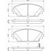 BOSCH Bremsbelagsatz, Scheibenbremse 0 986 494 804