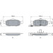 0 986 424 359 Bremsbelagsatz, Scheibenbremse