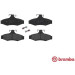 Brembo | Bremsbelagsatz, Scheibenbremse | P 15 005