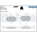 Delphi | Bremsbelagsatz, Scheibenbremse | LP2101 Delphi | Bremsbelagsatz, Scheibenbremse | LP2101