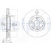 Delphi | Bremsscheibe | BG3740 Delphi | Bremsscheibe | BG3740