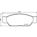 Hella | Bremsbelagsatz, Scheibenbremse | 8DB 355 018-551
