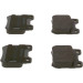0 986 490 500 Bremsbelagsatz, Scheibenbremse