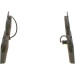 BOSCH | Bremsbelagsatz, Scheibenbremse | 0 986 424 144 BOSCH | Bremsbelagsatz, Scheibenbremse | 0 986 424 144