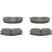 BOSCH | Bremsbelagsatz, Scheibenbremse | 0 986 460 980