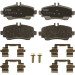 TRW Bremsbelagsatz, Scheibenbremse COTEC GDB1293