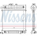 Nissens | Kühler, Motorkühlung | 62708A Nissens | Kühler, Motorkühlung | 62708A