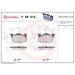 Brembo | Bremsbelagsatz, Scheibenbremse | P 68 010 Brembo | Bremsbelagsatz, Scheibenbremse | P 68 010