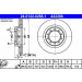 ATE | Bremsscheibe | 24.0122-0266.1 ATE | Bremsscheibe | 24.0122-0266.1