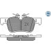 Meyle | Bremsbelagsatz, Scheibenbremse | 025 225 6816/PD