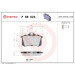 BREMBO P 68 024 Bremsbeläge exkl. Verschleißwarnkontakt, mit Bremssattelschrauben BREMBO P 68 024 Bremsbeläge exkl. Verschleißwarnkontakt, mit Bremssattelschrauben