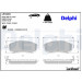 Delphi | Bremsbelagsatz, Scheibenbremse | LP3245