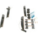 BOSCH | Bremsbelagsatz, Scheibenbremse | 0 986 494 334