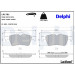 Delphi | Bremsbelagsatz, Scheibenbremse | LP1701 Delphi | Bremsbelagsatz, Scheibenbremse | LP1701