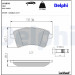 Delphi | Bremsbelagsatz, Scheibenbremse | LP2078 Delphi | Bremsbelagsatz, Scheibenbremse | LP2078