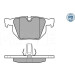 Meyle | Bremsbelagsatz, Scheibenbremse | 025 212 8217/PD Meyle | Bremsbelagsatz, Scheibenbremse | 025 212 8217/PD