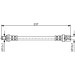 BOSCH | Bremsschlauch | 1 987 476 564 BOSCH | Bremsschlauch | 1 987 476 564
