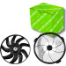 VALEO 696083 Kühlerlüfter Ø: 320 mm, 12V, 350W VALEO 696083 Kühlerlüfter Ø: 320 mm, 12V, 350W