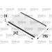 Valeo | Filter, Innenraumluft | 698166 Valeo | Filter, Innenraumluft | 698166