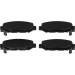TRW Bremsbelagsatz, Scheibenbremse GDB1185
