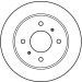 TRW | Bremsscheibe | DF2592 TRW | Bremsscheibe | DF2592