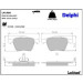 Delphi Bremsbelagsatz, Scheibenbremse LP1968