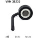 SKF | Spannrolle, Keilrippenriemen | VKM 38239 SKF | Spannrolle, Keilrippenriemen | VKM 38239