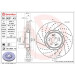 Brembo 2 x BREMBO Bremsscheibe PRIME LINE - Dual Cast 09.D601.43