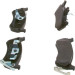 BOSCH | Bremsbelagsatz, Scheibenbremse | 0 986 424 708 BOSCH | Bremsbelagsatz, Scheibenbremse | 0 986 424 708