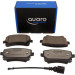 Bremsbelagsatz, Scheibenbremse QUARO SILVER CERAMIC QP2724C