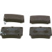 0 986 424 711 Bremsbelagsatz, Scheibenbremse