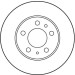 TRW | Bremsscheibe | DF1687 TRW | Bremsscheibe | DF1687