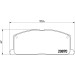 Brembo Bremsbelagsatz, Scheibenbremse PRIME LINE P 83 011