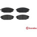 Brembo | Bremsbelagsatz, Scheibenbremse | P 54 027 Brembo | Bremsbelagsatz, Scheibenbremse | P 54 027