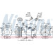 Nissens | Kompressor, Klimaanlage | 890235 Nissens | Kompressor, Klimaanlage | 890235