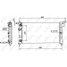 NRF | Kühler, Motorkühlung | 50552 NRF | Kühler, Motorkühlung | 50552