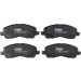 GDB3287 Bremsbelagsatz, Scheibenbremse COTEC