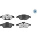 Meyle | Bremsbelagsatz, Scheibenbremse | 025 245 3818/PD Meyle | Bremsbelagsatz, Scheibenbremse | 025 245 3818/PD