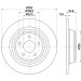 Hella | Bremsscheibe | 8DD 355 122-451 Hella | Bremsscheibe | 8DD 355 122-451