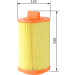 BOSCH 1 987 429 401 Luftfilter
